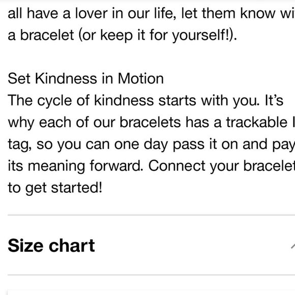 Little Words Project Lover Beaded Bracelet - Picture 4 of 6